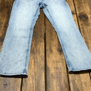 BKE Light Blue Jake Straight Jeans 30x30